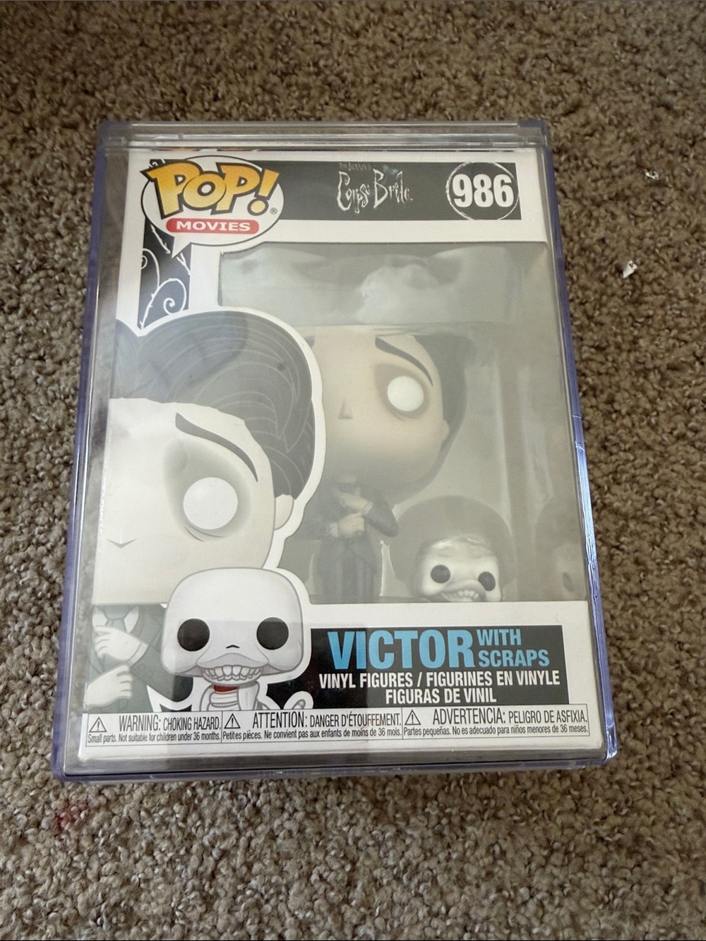 Funko Pop Movies Victor with Scraps - Black & White
